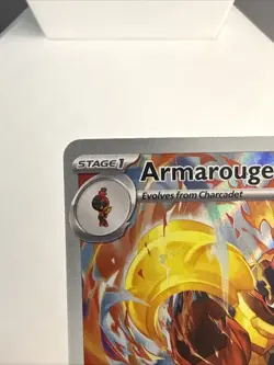 Pokemon TCG Armarouge 86/84 Pitch Black Illustration Rare | Mint/NM English - Image 3