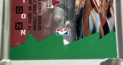 Michael Jordan1995 Fleer NBA Jam Session #13 Chicago Bulls In Thick Acrylic Case - Image 4