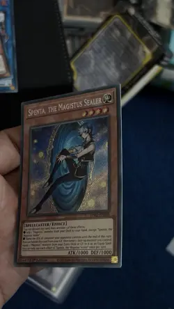 Spenta the Magistus Sealer BPRO-EN098 Secret Rare Near Mint 1st Edition Yugioh - Image 3