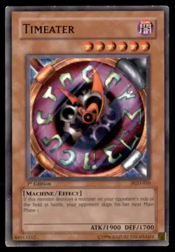 Yu Gi Oh! Timeater PGD 010 Pharaonic Guardian 1st Edition Regular - Image 1