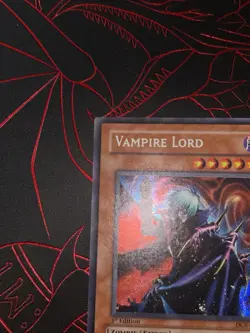 Vampire Lord DCR-000 1st Edition Secret Rare Dark Crisis Yugioh - Image 4