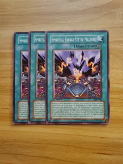 Yu-Gi-Oh - Spiritual Energy Settle Machine 3X - Full Playset - Image 1