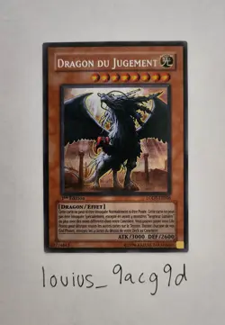 Yu-Gi-Oh! Judgment Dragon LODT-FR026 French 1st Edition Secret Rare - Image 1