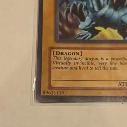 Yu-Gi-Oh! TCG MP- Blue-Eyes White Dragon LOB-001 - Unlimited - Image 4