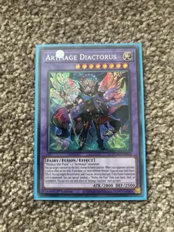 YUGIOH 1st Ed DUAD-EN032 SECRET RARE ARTMAGE DIACTORUS - Image 1
