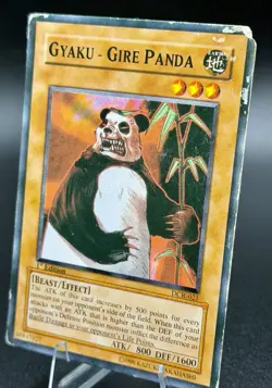 Yu-Gi-Oh! TCG Gyaku-Gire Panda Dark Crisis DCR-021 1st Edition - Image 3