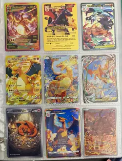 Pokemon fan art - Lot of 9 - Charizard - Image 1