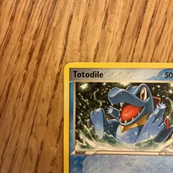 Pokemon Trading Card - EX Unseen Forces: Totodile 78/115 - Image 2