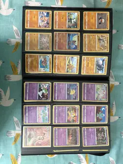 Assortment of Pokemon Cards Bundle Job Lot Pokemon TCG Cards Bundle With Binder - Image 3