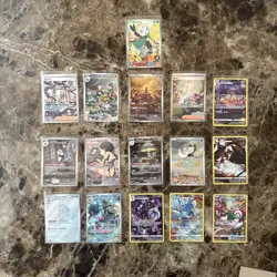 Pokemon Full Art Sir 16-Card Lot Meloetta Grusha Jacq Kingdra ALL NM/M! - Image 1