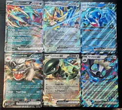 Lot of 9 Mixed Jumbo Pokemon Cards - Image 1