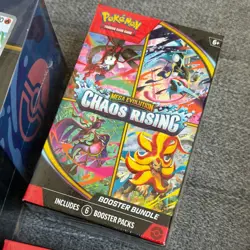 Pokemon TCG Card Chaos Rising ETB and Booster Bundle 2x Lot - Image 4