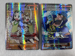 Pokemon Full Art Trainer Lot Teammates 160/160 & Archie’s Ace 157/160 Holo - Image 1