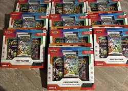 Lot of 10 - Pokemon First Partner Illustration Collection Series 2 - Image 1