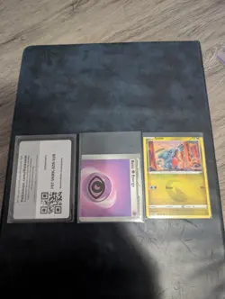 Miscut And Crimped Pokemon Tcg Lot: 3 Cards In Total - Image 1