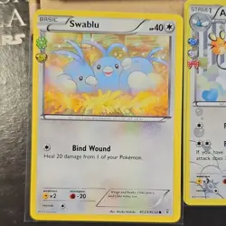 Pokemon TCG Swablu + Altaria Holo 2-Card Lot Radiant Collection RC23/RC32 - Image 2