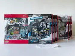 6 NEW Pokemon TCG Black Bolt & White Flare Binder + Poster Sam's Club Bundle LOT - Image 1