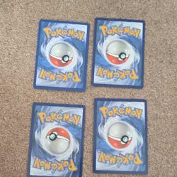 Pokemon TCG Base Set Machamp 8/102 Holo Promo 4-Card Lot Vintage 1999 - Image 2
