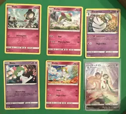 Pokemon Gardevoir Evolution Lot Ralts Kirlia Gardevoir CHR 6 Cards NM - Image 1