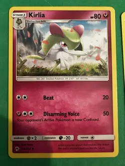 Pokemon Gardevoir Evolution Lot Ralts Kirlia Gardevoir CHR 6 Cards NM - Image 5