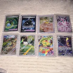 Pokemon TCG phantasmal flames IR lot (8) - Image 1
