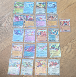 Pokemon TCG Japanese ex holo card lot x21 Terapagos Rayquaza Groudon sv7 - Image 1