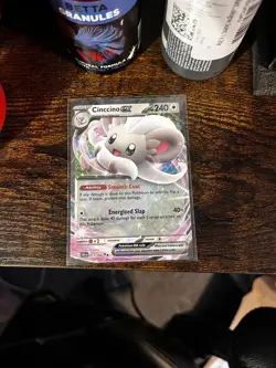 Pokemon TCG EX 9 Card Mixed Lot Gourgeist ex Mega Darkrai EX Cinccino ex - Image 5