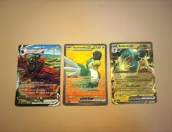 Pokemon TCG 3-Card Holo Lot Corviknight VMAX TG18/TG30 Squawkabilly ex - Image 1