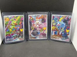 Pokemon TCG First partners 3-Card Lot Grookey/Scorbunny/Sobble - Image 1