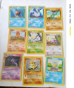 Pokemon Base Card Loads of Spares Huge Bundle Job Lot Pokemon Cards 158 total - Image 1