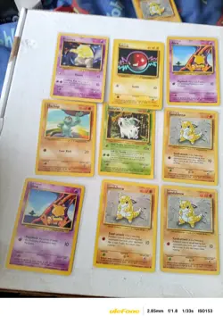 Pokemon Base Card Loads of Spares Huge Bundle Job Lot Pokemon Cards 158 total - Image 2