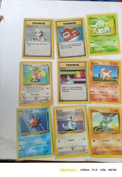 Pokemon Base Card Loads of Spares Huge Bundle Job Lot Pokemon Cards 158 total - Image 3