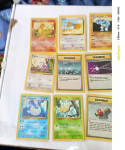 Pokemon Base Card Loads of Spares Huge Bundle Job Lot Pokemon Cards 158 total - Image 5