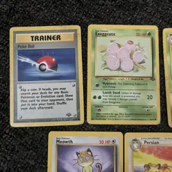 Lot of Pokemon cards- Jungle Set-Vaporeon, Flareon, Mr Mime, 30+ - Image 2