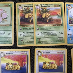 Lot of Pokemon cards- Jungle Set-Vaporeon, Flareon, Mr Mime, 30+ - Image 3