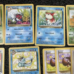 Lot of Pokemon cards- Jungle Set-Vaporeon, Flareon, Mr Mime, 30+ - Image 4