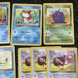 Lot of Pokemon cards- Jungle Set-Vaporeon, Flareon, Mr Mime, 30+ - Image 5