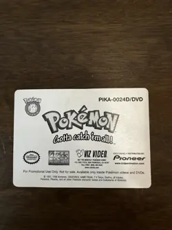 Pokemon Video Promotional Card Lot of 3 (1998) - Image 4