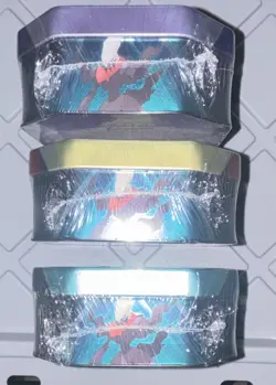 Pokemon TCG Triple Whammy tins Lot of 3 Promo Tyranitar Slaking Darkrai 2024 - Image 2