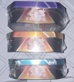 Pokemon TCG Triple Whammy tins Lot of 3 Promo Tyranitar Slaking Darkrai 2024 - Image 3