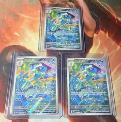 Pokemon TCG Chaos Rising Frogadier 089/086 Holo IR Lot of 3 - Image 1