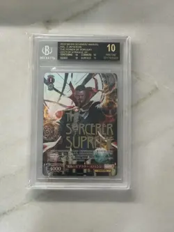 Weiss Schwarz Marvel Vol 2 MAR/S113-060SP SP Doctor Strange BGS 10 Black Label - Image 1
