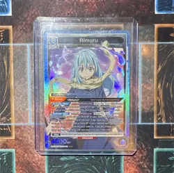 Bandai Union Arena Rimuru Slime EX02BT/TSK-2-001 SR Foil Character Card - Image 1