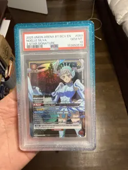 2025 UNION ARENA UE08BT/BCV BLACK CLOVER | 2 STAR #083 NOELLE SILVA PSA 10 - Image 1