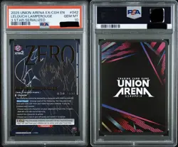 PSA 10 Union Arena Code Geass Lelouch Lamperouge Parallel 3 Star Serial 30/100 - Image 3