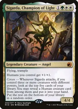 Sigarda, Champion of Light - Promo MID NM MTG - Image 1