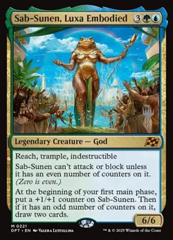 Sab-Sunen, Luxa Embodied - Promo DFT NM MTG - Image 1