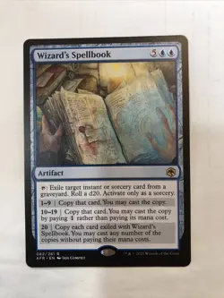 MTG - Wizard's Spellbook x1 - Adventures in the Forgotten Realms - NM/M - Image 1