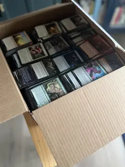 18 lbs Magic: The Gathering Bulk Cards – Unsorted Commons & Uncommons (2019+ Set - Image 4