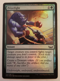1x Prizefight FOIL Streets of New Capenna MTG Magic the Gathering NM - Image 1